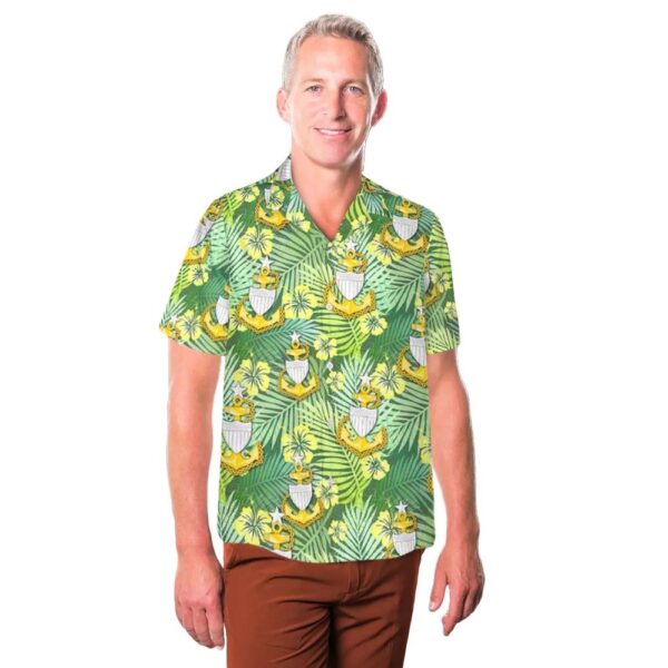 US Coast Guard Senior Chief Petty Officer Insignia E-8 Cheap Hawaiian Shirt US Coast Guard Senior Chief Petty Officer Insignia E-8 Cheap Hawaiian Shirt