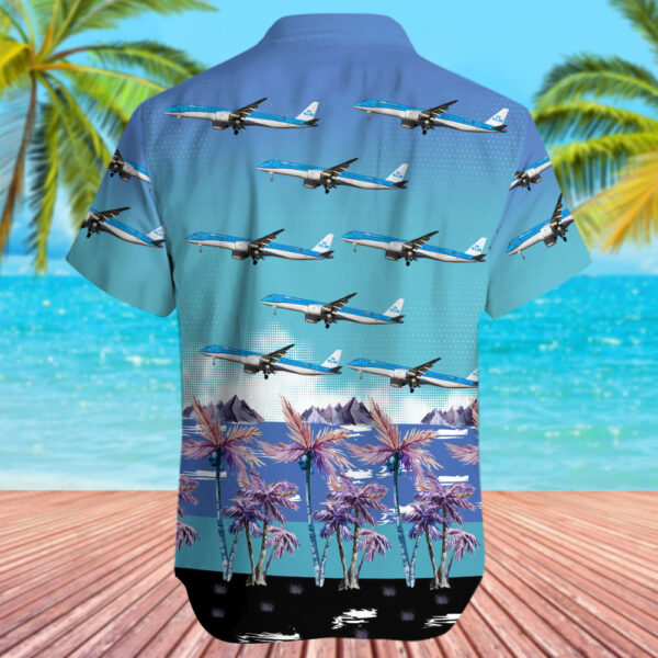 Embraer ERJ-190-400STD KLM Cityhopper Hawaiian Shirt