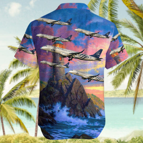 Embraer ERJ-190-100STD KLM Cityhopper Hawaiian Shirt