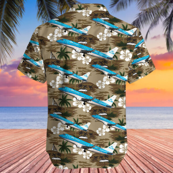 Embraer ERJ-170-200STD KLM Cityhopper Hawaiian Shirt