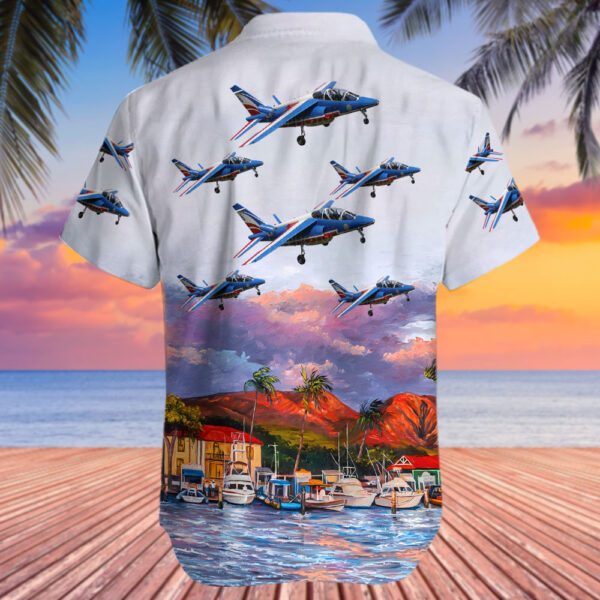 Dassault-Breguet-Dornier Alpha Jet E France Air Force Hawaiian Shirt