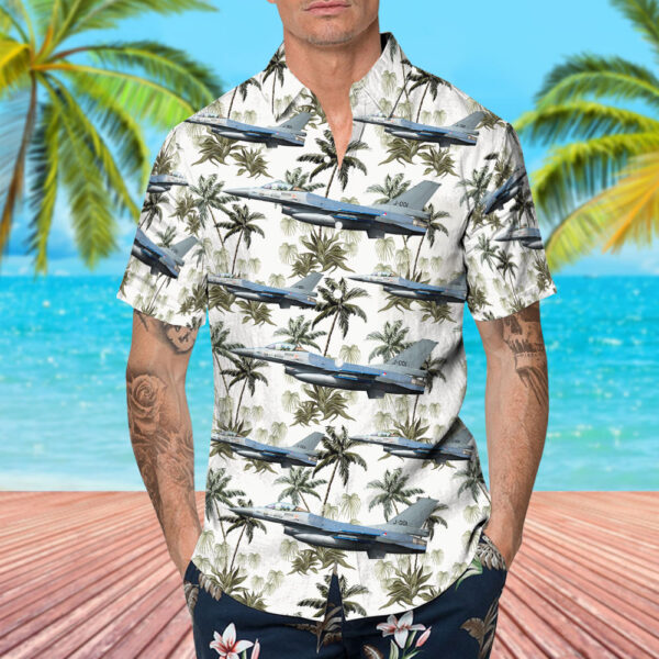 General Dynamics F-16AM Fighting Falcon Netherlands Royal Air Force Hawaiian Shirt General Dynamics F-16AM Fighting Falcon Netherlands Royal Air Force Hawaiian Shirt