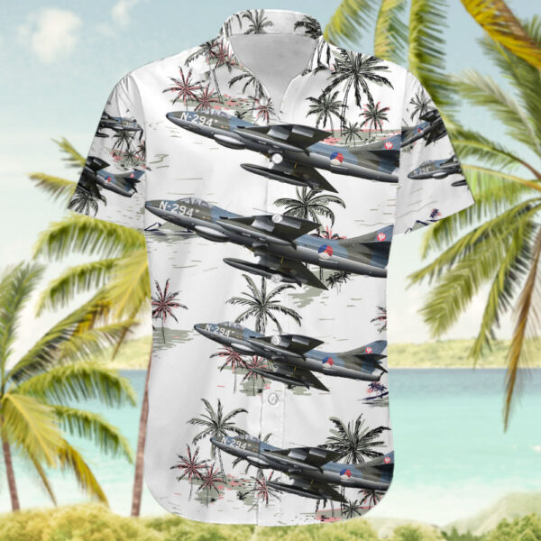 Hawker Hunter F.6A Dutch Hawker Hunter Foundation Hawaiian Shirt Hawker Hunter F.6A Dutch Hawker Hunter Foundation Hawaiian Shirt