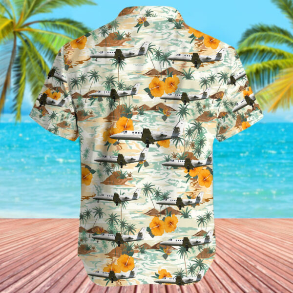 Cessna 550 Citation II Swedish Air Force Historic Flight Hawaiian Shirt