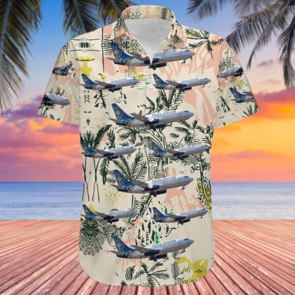 Boeing 737-2R4C(Adv) Nolinor Aviation Hawaiian Shirt Boeing 737-2R4C(Adv) Nolinor Aviation Hawaiian Shirt