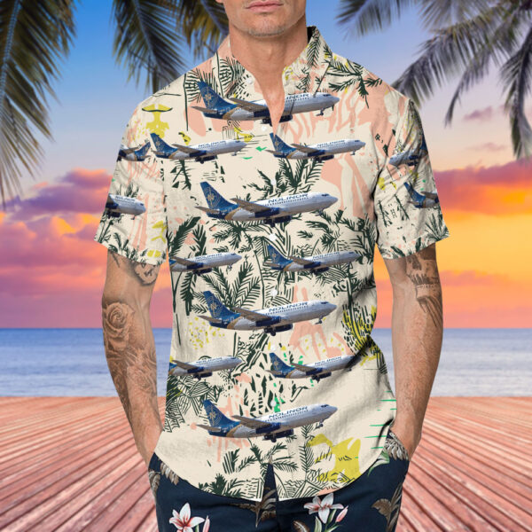 Boeing 737-2R4C(Adv) Nolinor Aviation Hawaiian Shirt Boeing 737-2R4C(Adv) Nolinor Aviation Hawaiian Shirt