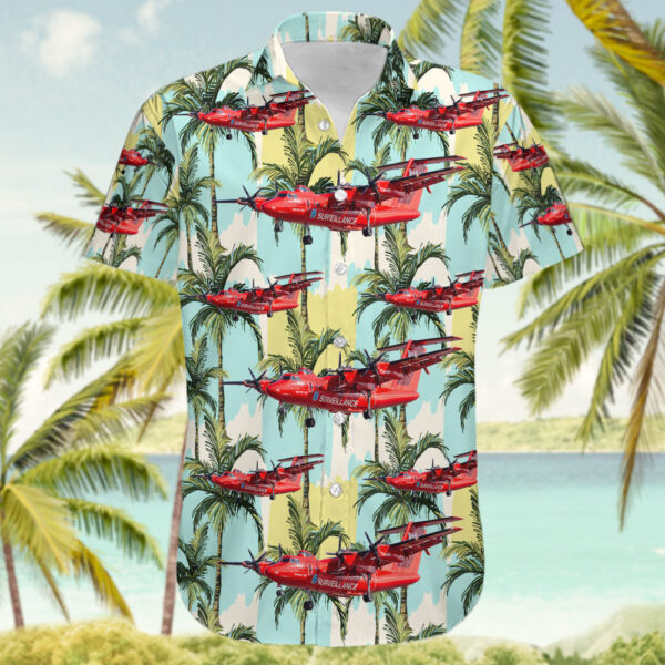De Havilland Canada Dash 7-102 Canada Department of Transport Hawaiian Shirt