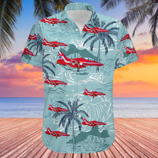 British Aerospace Hawk T.1A United Kingdom Royal Air Force (RAF) Hawaiian Shirt