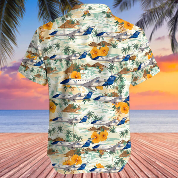Bombardier CRJ-200ER Nav Canada Hawaiian Shirt