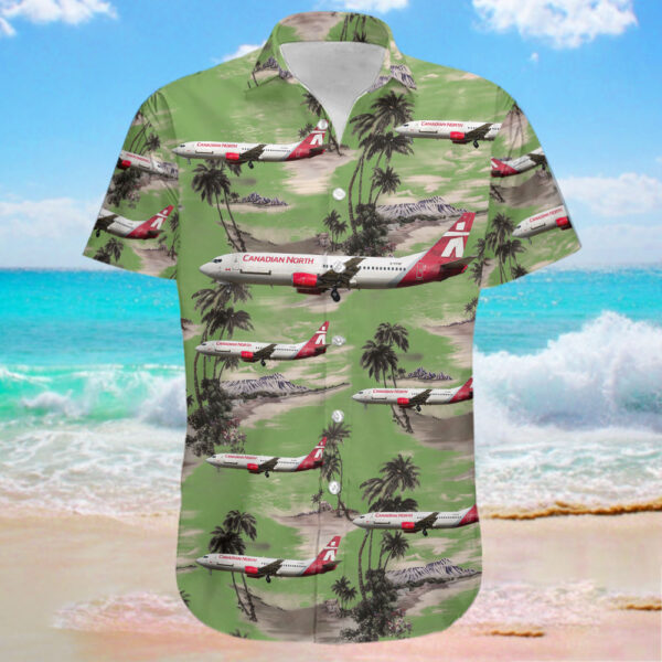 Boeing 737-406(C) Canadian North Hawaiian Shirt