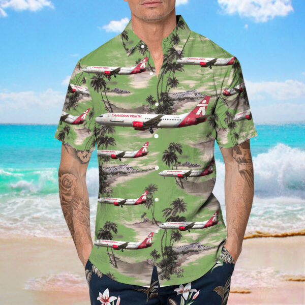 Boeing 737-406(C) Canadian North Hawaiian Shirt