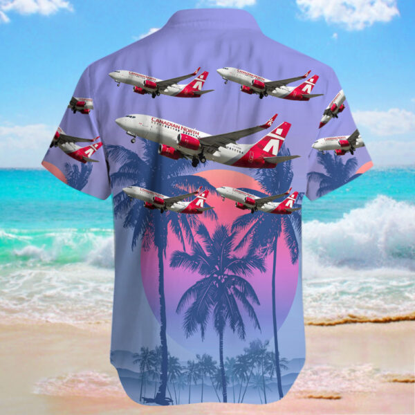 Boeing 737-783 Canadian North Hawaiian Shirt