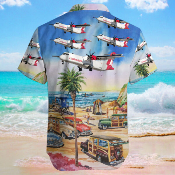 ATR 72-500(F) Canadian North Hawaiian Shirt ATR 72-500(F) Canadian North Hawaiian Shirt
