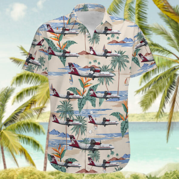 ATR 42-500 Canadian North Hawaiian Shirt