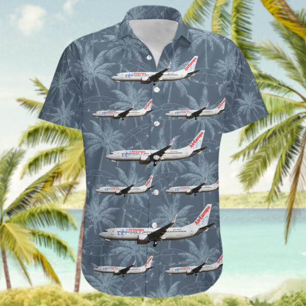 Boeing 737-86Q Air Europa Hawaiian Shirt