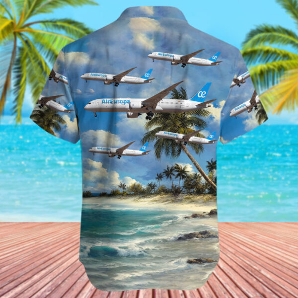 Boeing 787-9 Dreamliner Air Europa Hawaiian Shirt Boeing 787-9 Dreamliner Air Europa Hawaiian Shirt