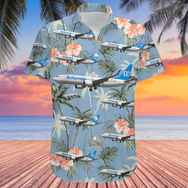 Boeing 737-8 MAX Air Europa Hawaiian Shirt