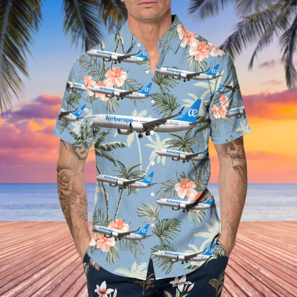 Boeing 737-8 MAX Air Europa Hawaiian Shirt