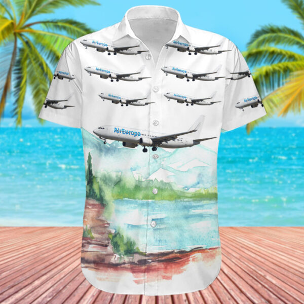 Boeing 737-8AS Air Europa Hawaiian Shirt