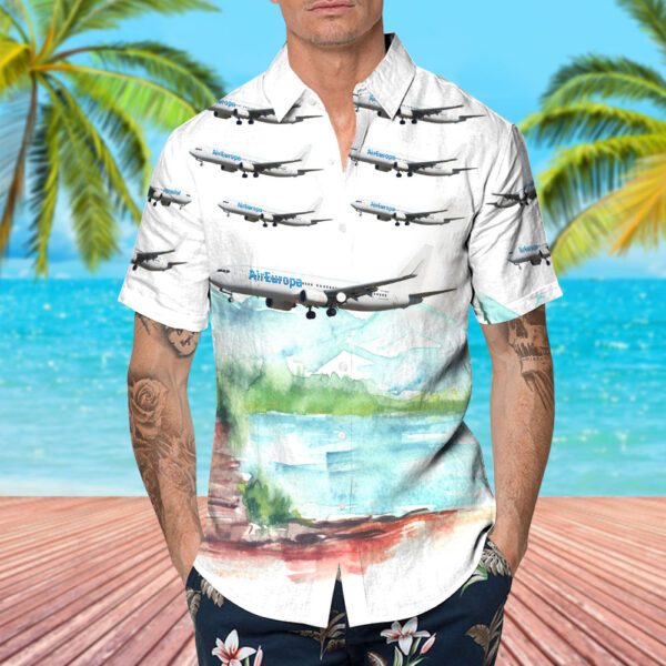 Boeing 737-8AS Air Europa Hawaiian Shirt