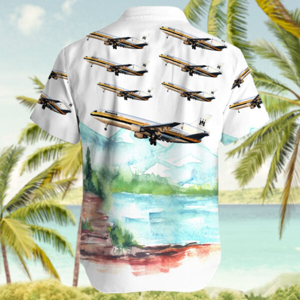 McDonnell Douglas DC-10-30 Monarch Airlines Hawaiian Shirt