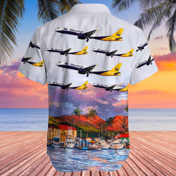 Airbus A321-231 Monarch Airlines Hawaiian Shirt