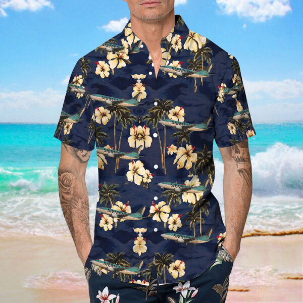 Boeing 737-75B Germania Hawaiian Shirt Boeing 737-75B Germania Hawaiian Shirt