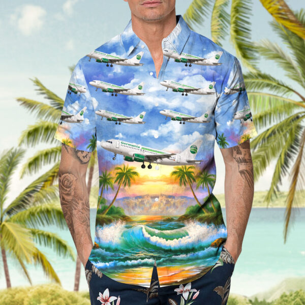 Airbus A319-112 Germania Hawaiian Shirt Airbus A319-112 Germania Hawaiian Shirt