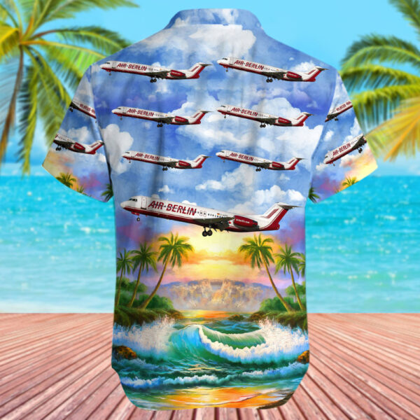 Fokker 100 Air Berlin (Germania) Hawaiian Shirt