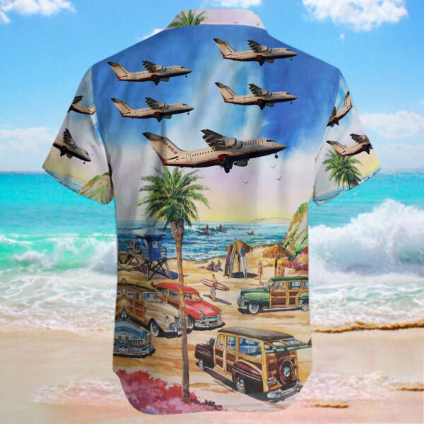 British Aerospace BAe 146-200 Air Berlin Hawaiian Shirt British Aerospace BAe 146-200 Air Berlin Hawaiian Shirt