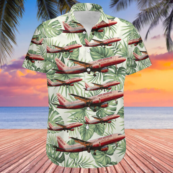 Airbus A320-214 Air Berlin Hawaiian Shirt Airbus A320-214 Air Berlin Hawaiian Shirt