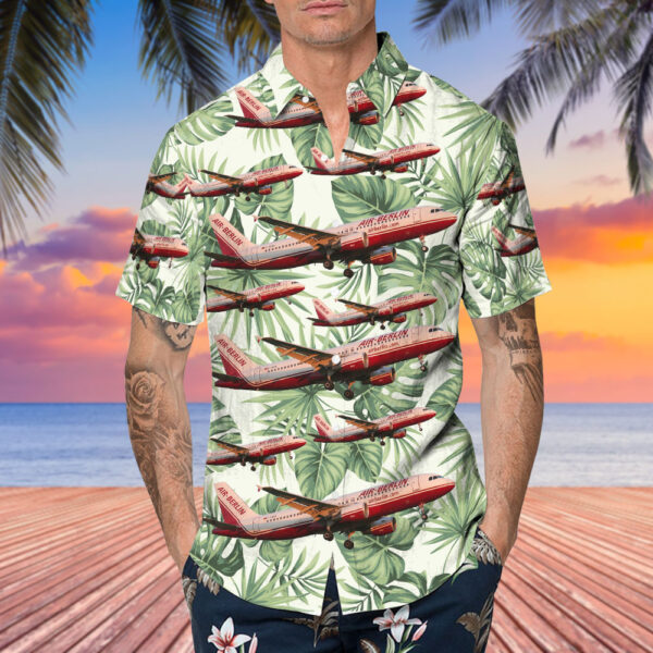 Airbus A320-214 Air Berlin Hawaiian Shirt Airbus A320-214 Air Berlin Hawaiian Shirt