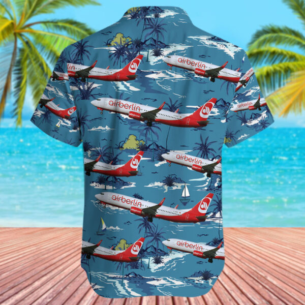 Boeing 737-808 Air Berlin Hawaiian Shirt Boeing 737-808 Air Berlin Hawaiian Shirt