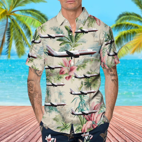 Boeing 737-4K5 Air Berlin Hawaiian Shirt Boeing 737-4K5 Air Berlin Hawaiian Shirt
