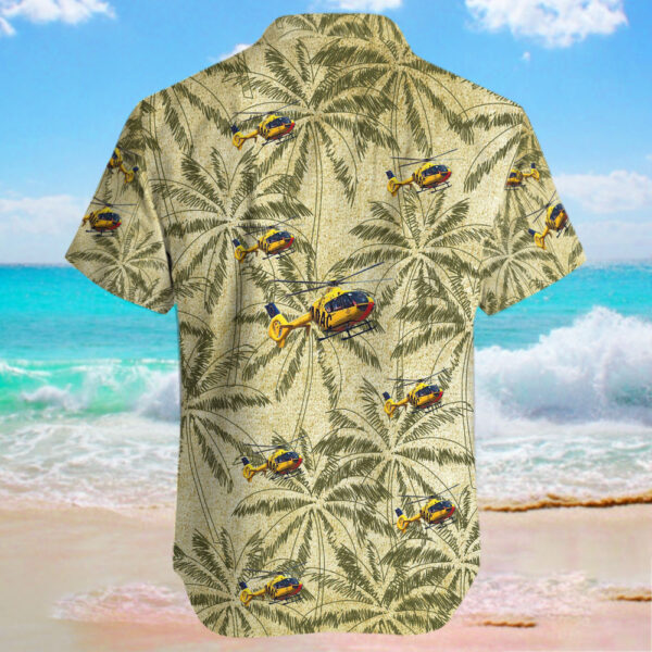 Eurocopter EC 135P2 ADAC Luftrettung Hawaiian Shirt Eurocopter EC 135P2 ADAC Luftrettung Hawaiian Shirt