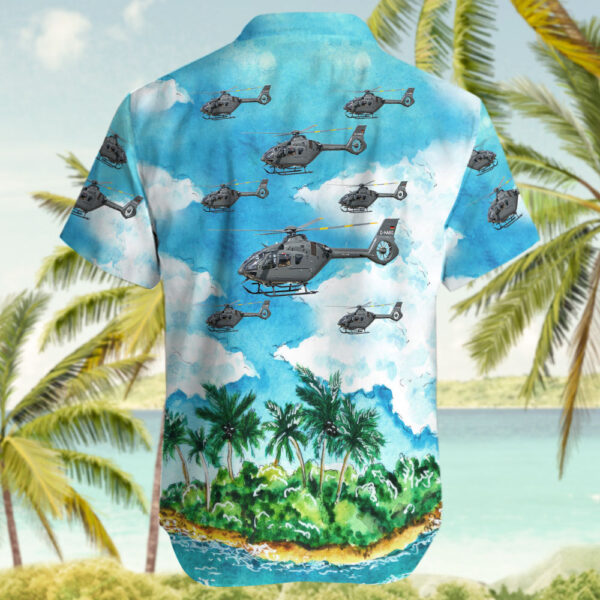 Eurocopter EC 135T3 ADAC Luftrettung Hawaiian Shirt Eurocopter EC 135T3 ADAC Luftrettung Hawaiian Shirt