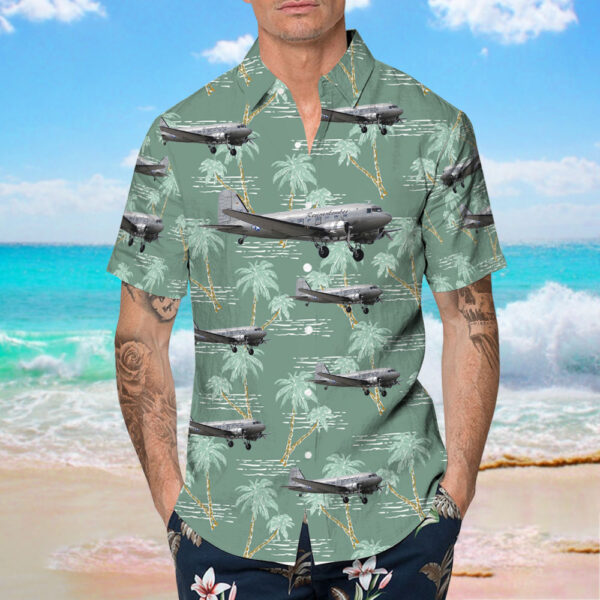 Douglas DC-3C Air Service Berlin Hawaiian Shirt Douglas DC-3C Air Service Berlin Hawaiian Shirt