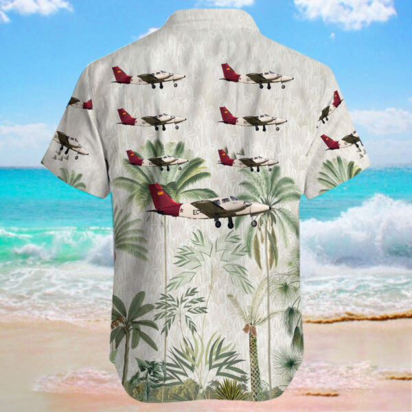 Piper PA-34-200T Seneca II Aerolink Air Services Hawaiian Shirt Piper PA-34-200T Seneca II Aerolink Air Services Hawaiian Shirt