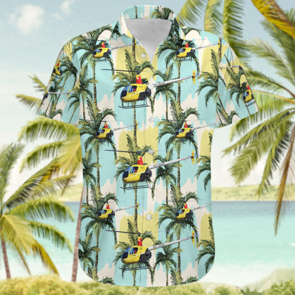 Robinson R22 Beta II Aerolink Air Services Hawaiian Shirt Robinson R22 Beta II Aerolink Air Services Hawaiian Shirt