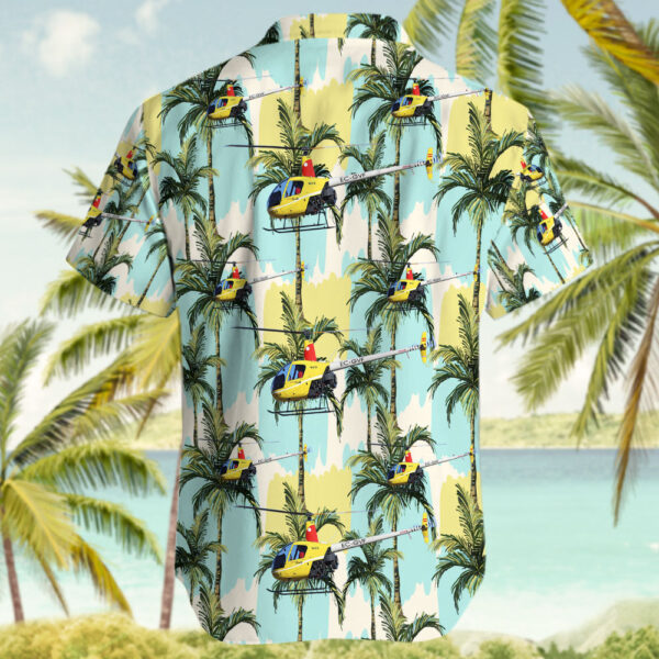 Robinson R22 Beta II Aerolink Air Services Hawaiian Shirt Robinson R22 Beta II Aerolink Air Services Hawaiian Shirt