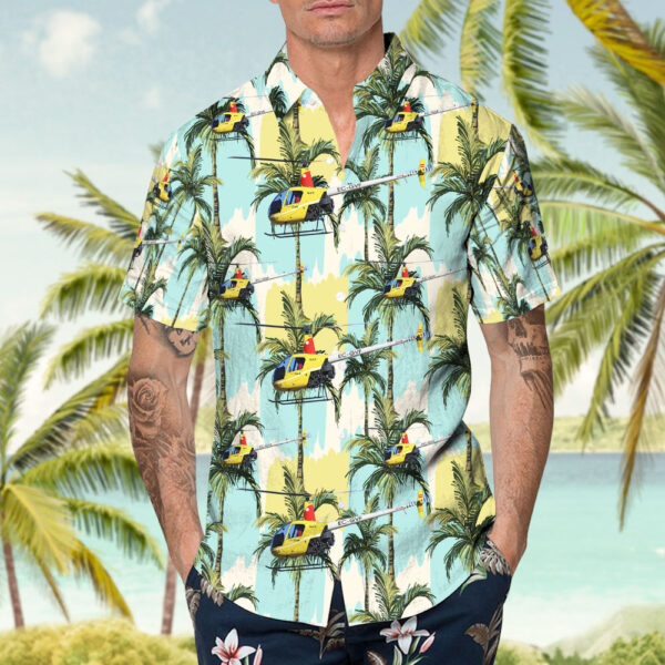 Robinson R22 Beta II Aerolink Air Services Hawaiian Shirt Robinson R22 Beta II Aerolink Air Services Hawaiian Shirt