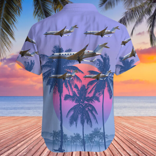 Gulfstream G650ER Netherlands Royal Air Force Hawaiian Shirt