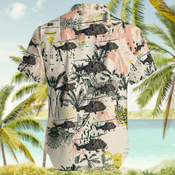 Eurocopter AS 532U2 Cougar Netherlands Royal Air Force Hawaiian Shirt