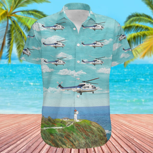 Eurocopter AS 532U2 Cougar Germany Air Force Hawaiian Shirt