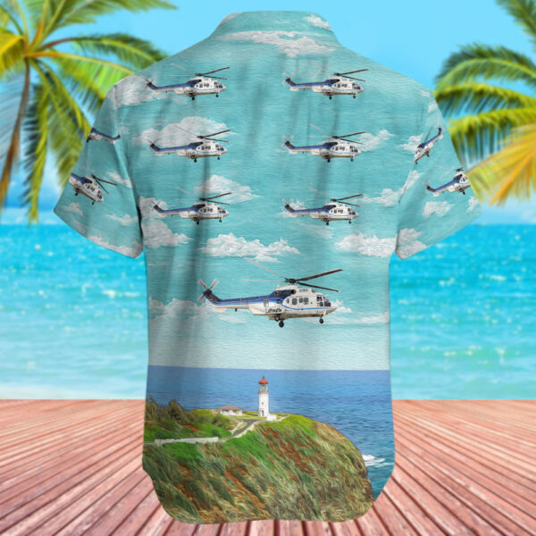 Eurocopter AS 532U2 Cougar Germany Air Force Hawaiian Shirt