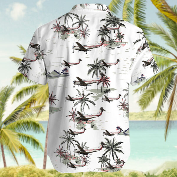 Beechcraft 200 King Air Air-Glaciers Hawaiian Shirt Beechcraft 200 King Air Air-Glaciers Hawaiian Shirt