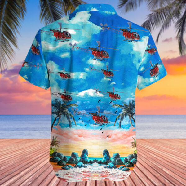 Aérospatiale SA 315B Lama Air-Glaciers Hawaiian Shirt Aérospatiale SA 315B Lama Air-Glaciers Hawaiian Shirt