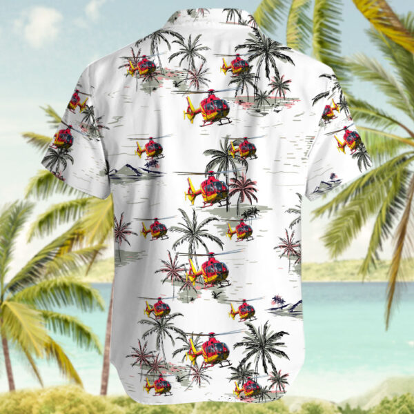 Eurocopter EC 135T1 Air-Glaciers Hawaiian Shirt