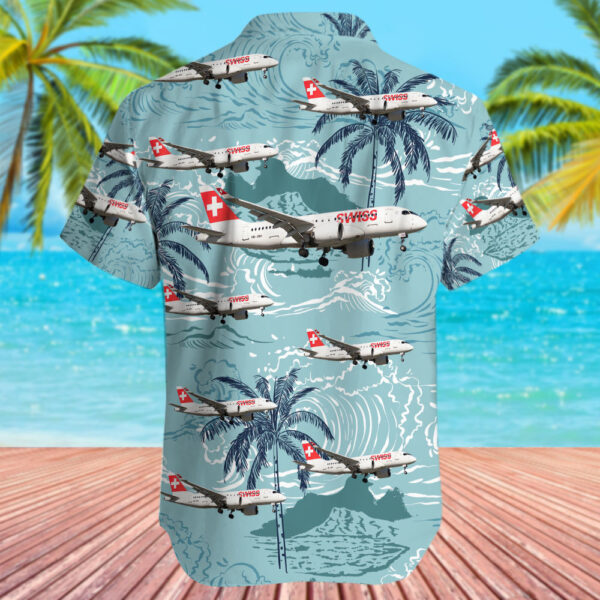 Bombardier CSeries CS100  Swiss Hawaiian Shirt