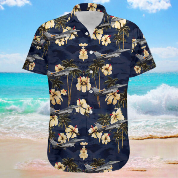 Lockheed Martin F-16C Fighting Falcon Singapore Air Force Hawaiian Shirt Lockheed Martin F-16C Fighting Falcon Singapore Air Force Hawaiian Shirt